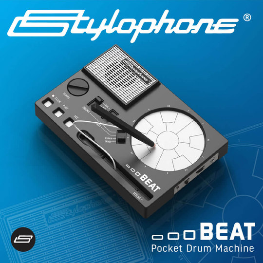 British stylophone retro electronic drum machine