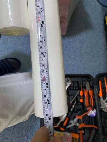 30寸PP棉滤芯长76CM外径60mm内径30m5UM净水器工业纯水机通用滤芯 - 图2