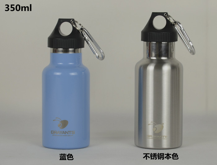 Grayants大口304不锈钢保冷保温杯儿童水壶户外保温壶350ml500ml - 图2