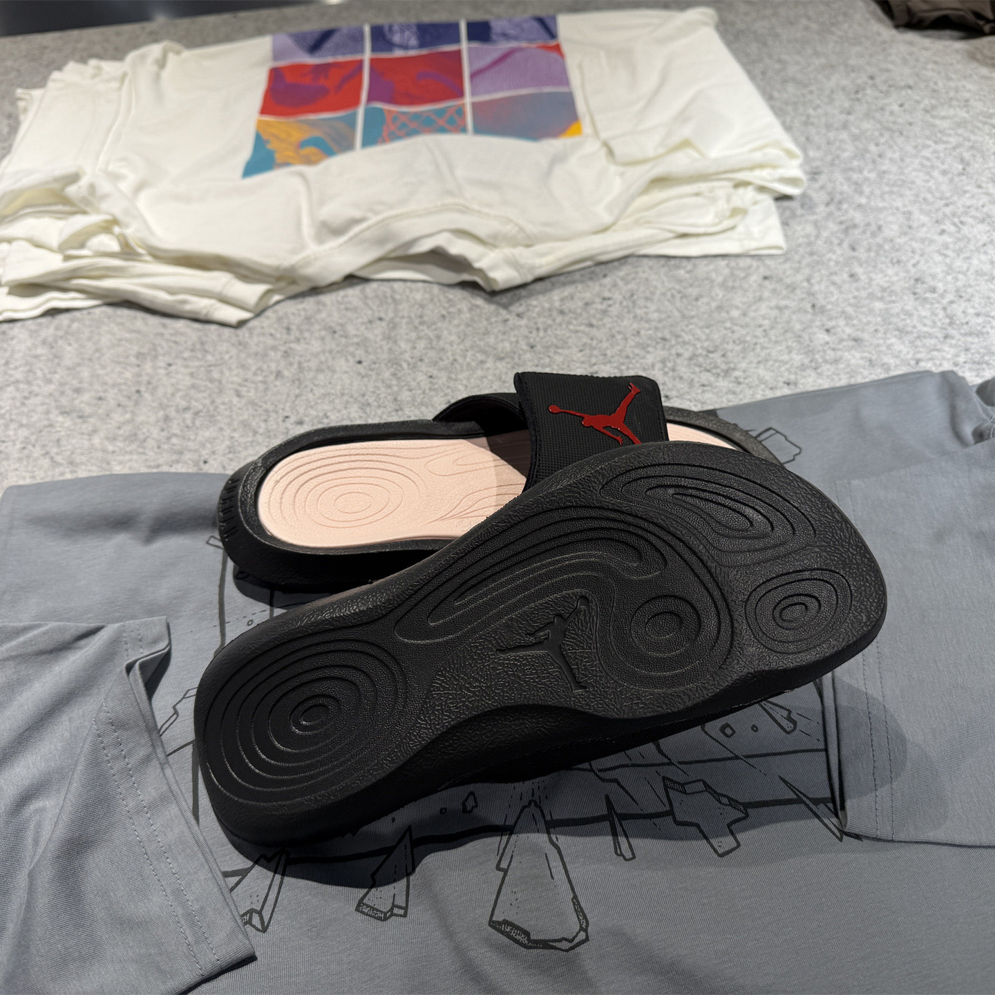 专柜正品Air Jordan夏Hydro6黑白AJ6男魔术贴运动拖鞋 881473-005,淘宝优惠券,粉丝福利购,淘宝优惠卷