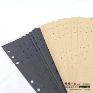 B5空白活页本 相册牛皮纸封面手绘涂鸦日记薄 复古手工DIY纪念册 - 图0