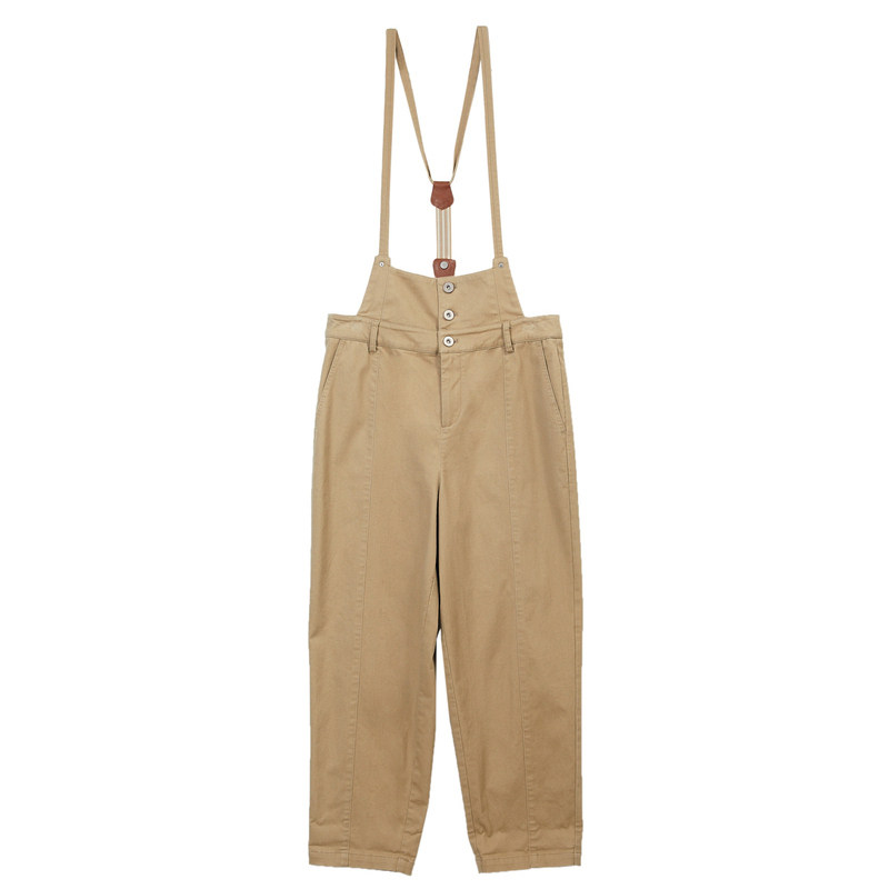 谜底/ miidii2020春季新品背带裤 谜底休闲裤