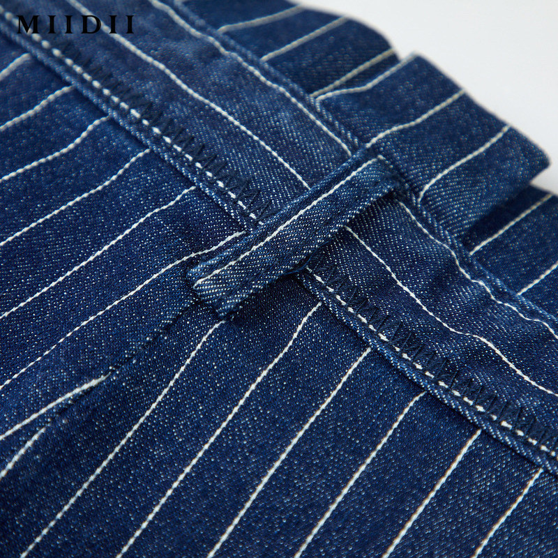 谜底/ miidii20春季新款显瘦牛仔裤 谜底牛仔裤