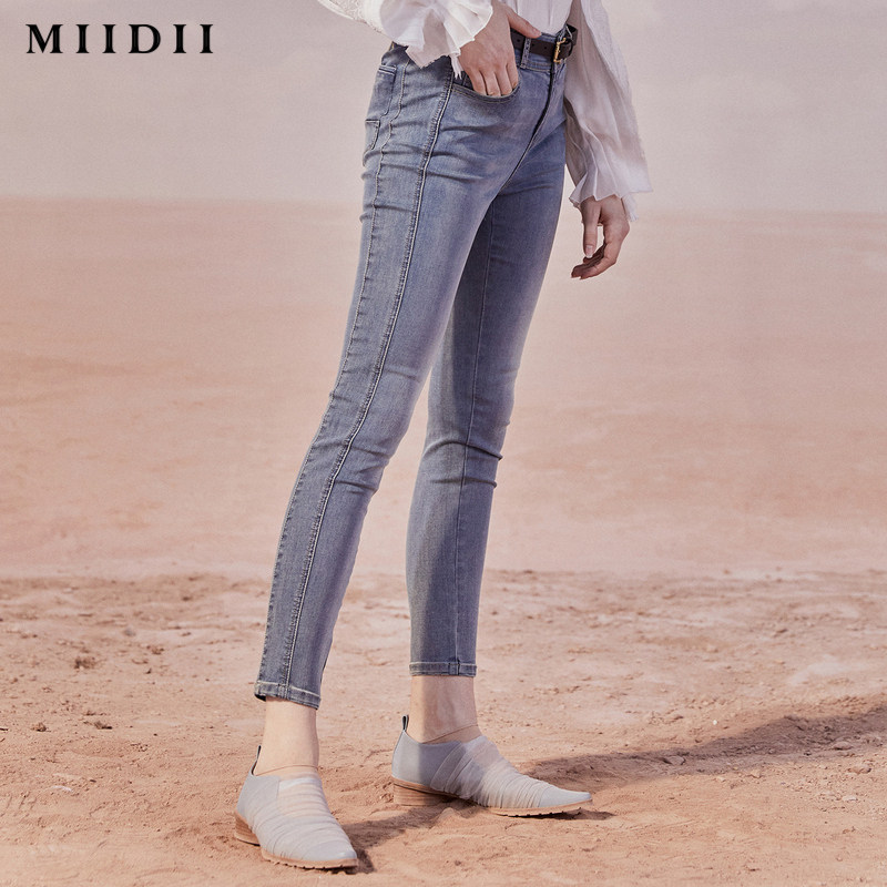 【商场同款】miidii /谜底20秋牛仔裤 谜底牛仔裤