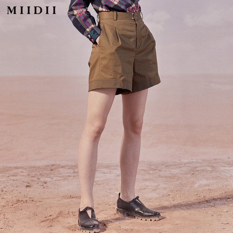 【商场同款】miidii /谜底20秋短裤 谜底休闲裤