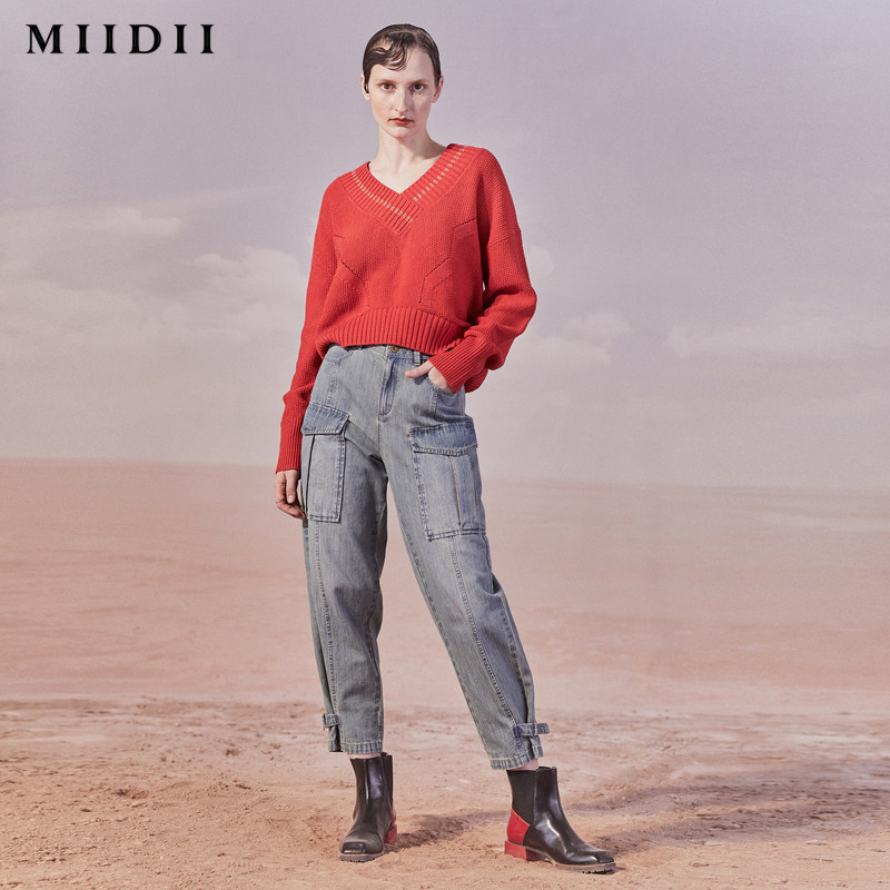 【商场同款】miidii /谜底20秋牛仔裤 谜底牛仔裤
