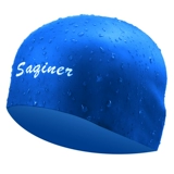 Сферическая плавательная шапочка для плавания подходит для мужчин и женщин, водонепроницаемая мягкая комфортная кепка, 3D