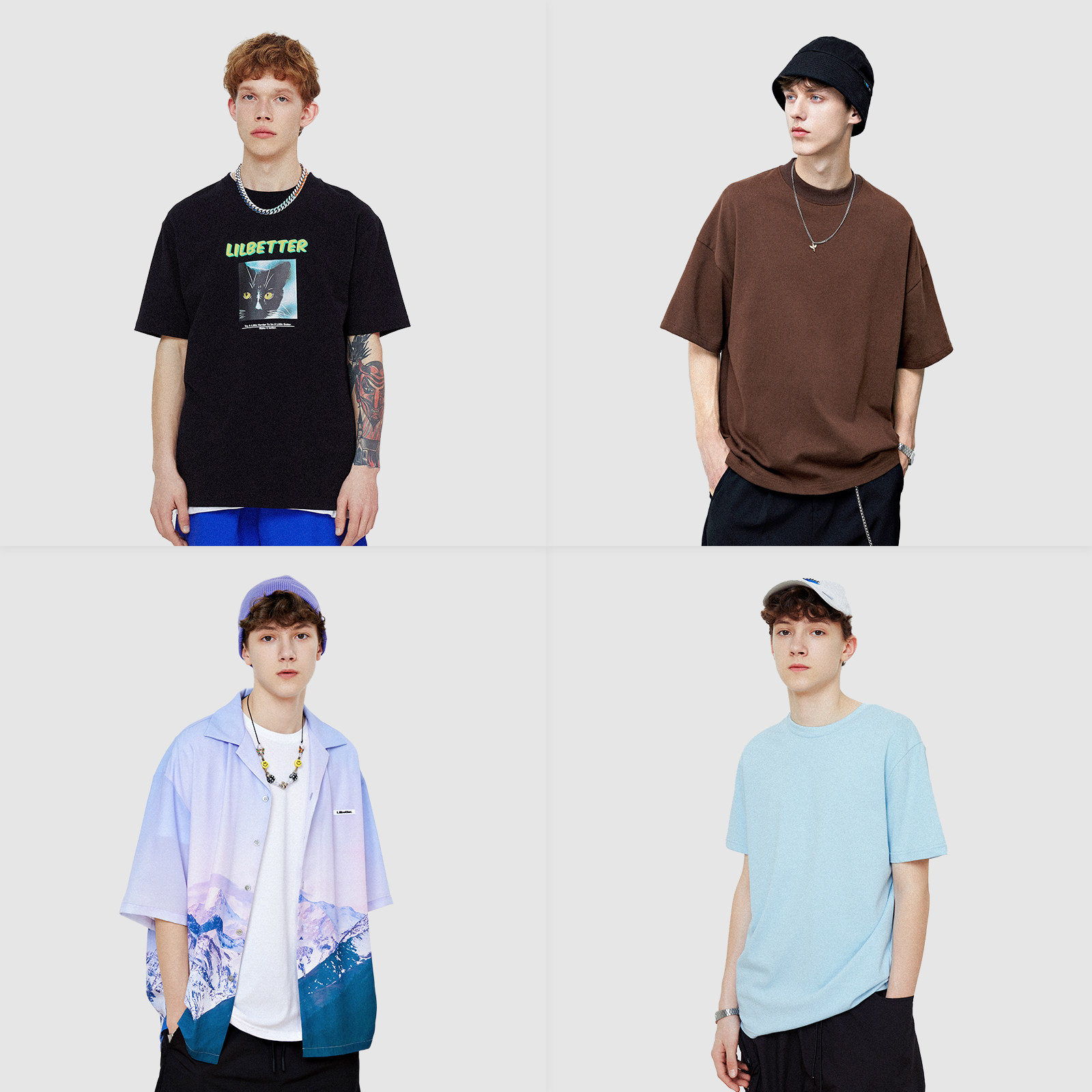 lilbetter潮牌短袖2021超值衬衫 lilbetterT恤