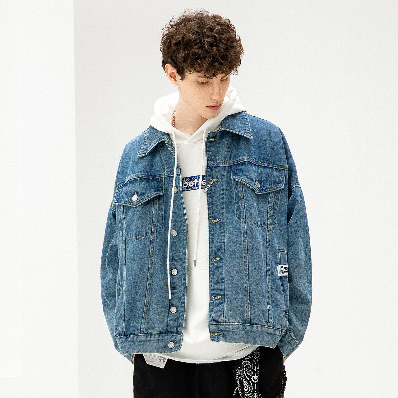 lilbetter牛仔春季宽松青少年褂子 lilbetter夹克