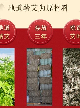 蕲艾堂款国潮礼盒送领导同事客户礼提蕲艾热敷艾灸贴礼包蕲春正品