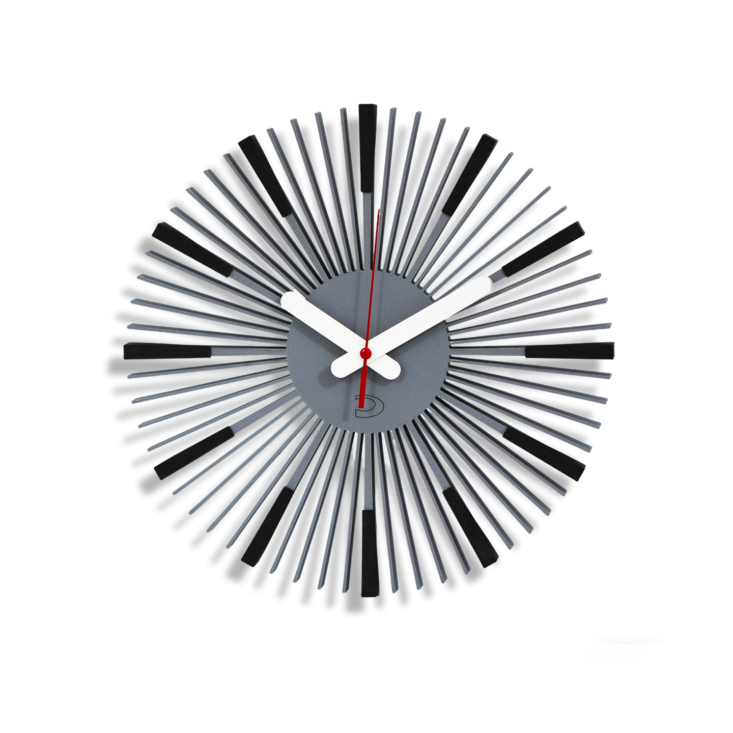 Bai Fei Home Decoration Modern Simple Silent 3D Wall Clock