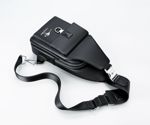 Нагрудная сумка, сумка на одно плечо для отдыха, кожаная сумка через плечо, небольшая сумка, трендовый рюкзак, из натуральной кожи, в корейском стиле