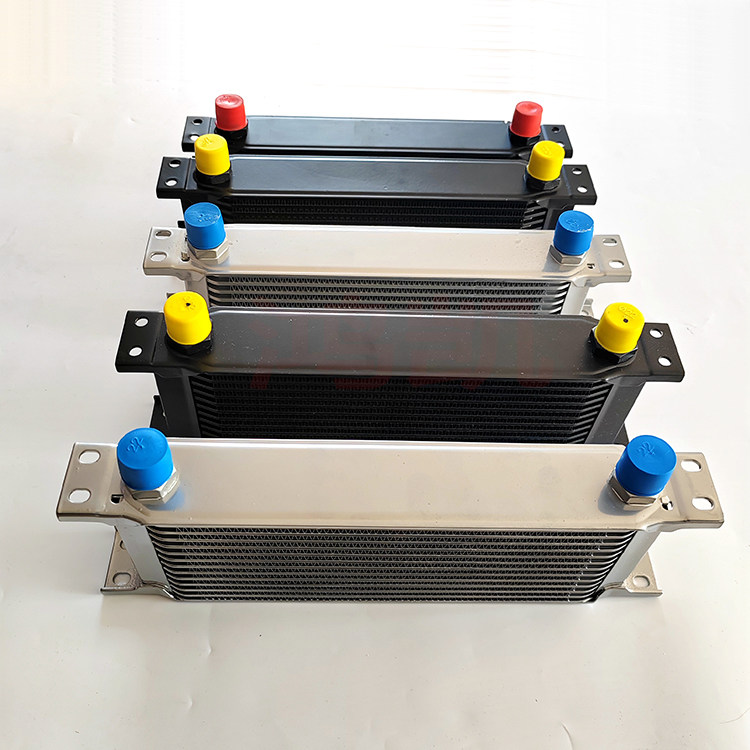 汽车改装机油散热器 改装油冷器全铝日式AN10通用7排10排13排15排,淘宝优惠券,粉丝福利购,淘宝优惠卷