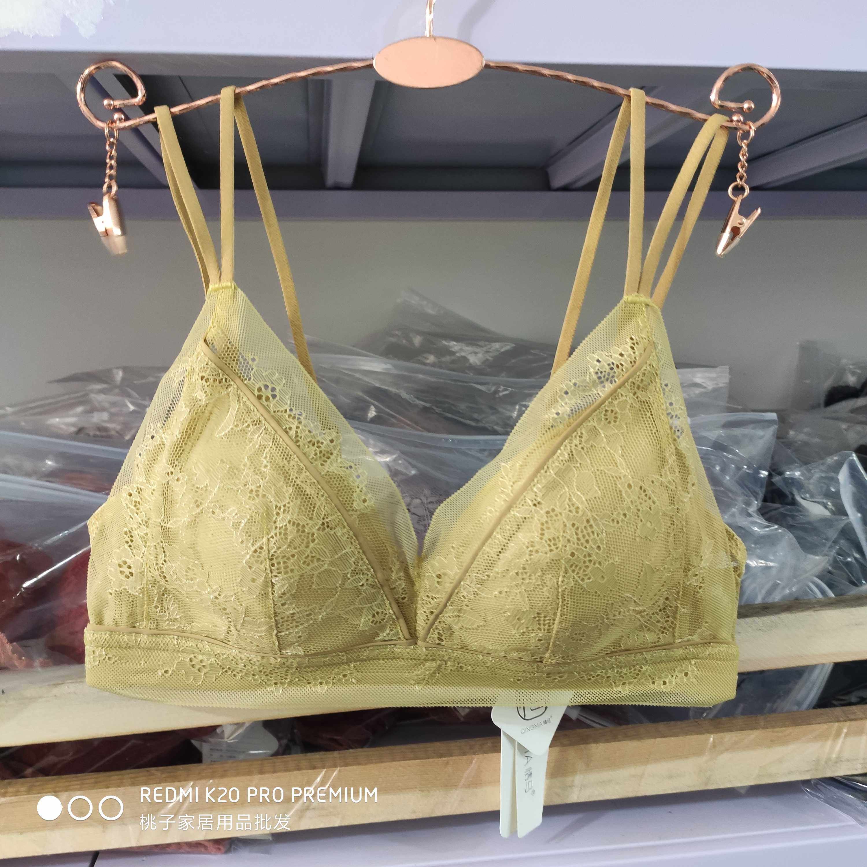 情马803薄款法式舒适无钢圈b内衣 桃子家居用品批发文胸