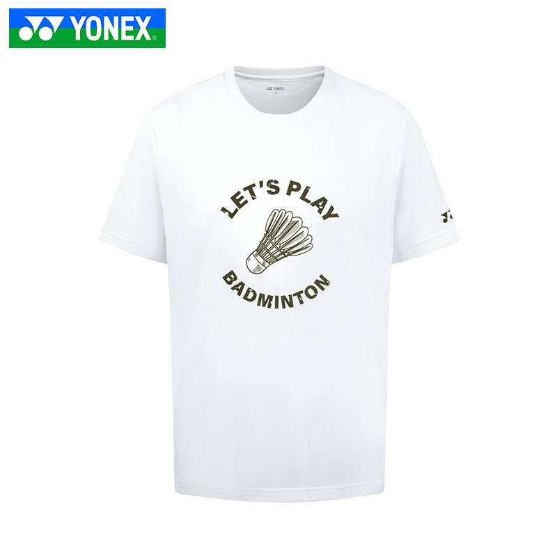 YONEX尤尼克斯yy羽毛球服男女速干透气舒适运动短袖T恤1153025BCR,淘宝优惠券,粉丝福利购,淘宝优惠卷