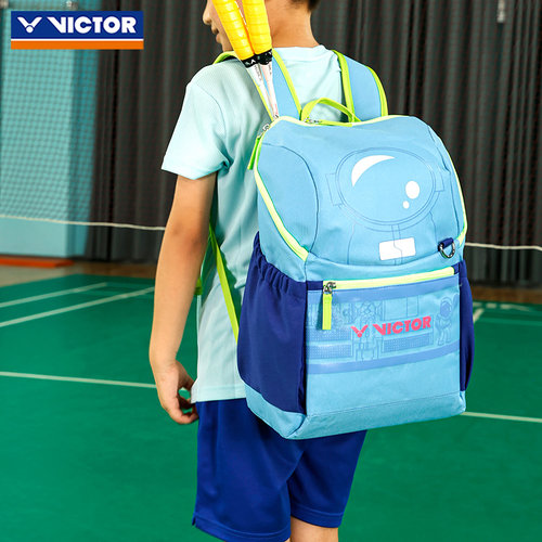 VICTOR威克多胜利羽毛球包青少年儿童款运动休闲双肩背包BR009JR - 图1