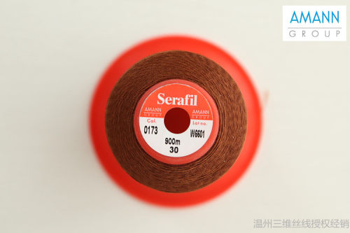 三维线业 德国AMANN亚曼 NO.30 SERAFILSYNTON 贡针线珠边线 包邮 - 图0