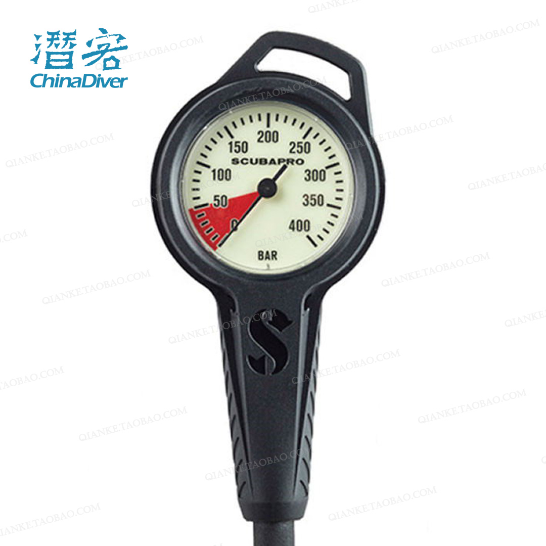 Scubapro Pressure Gauge 潜水残压表水肺深潜压力表单专业装备 - 图0