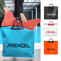 Fréenzel mermaid feet webbed cashier bag waterproof diving large capacity portable swimming bag beach bag flange left
