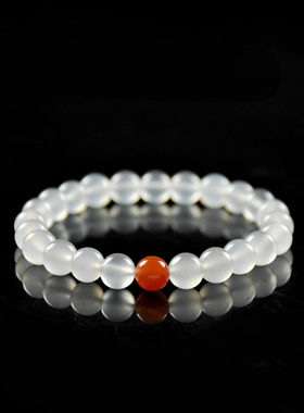 天然凉山南红玛瑙高冰荔枝冻玉石