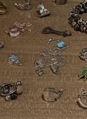 WEIQIN Turquois Dust Star 星尘绿松项链 DAju 慈 mitra