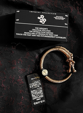 头层牛皮法老戒真皮指环