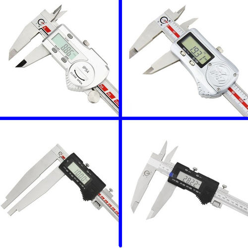 成都三陆IP67防油防水数显卡尺不锈钢高精度电子游标卡尺0-150mm - 图0