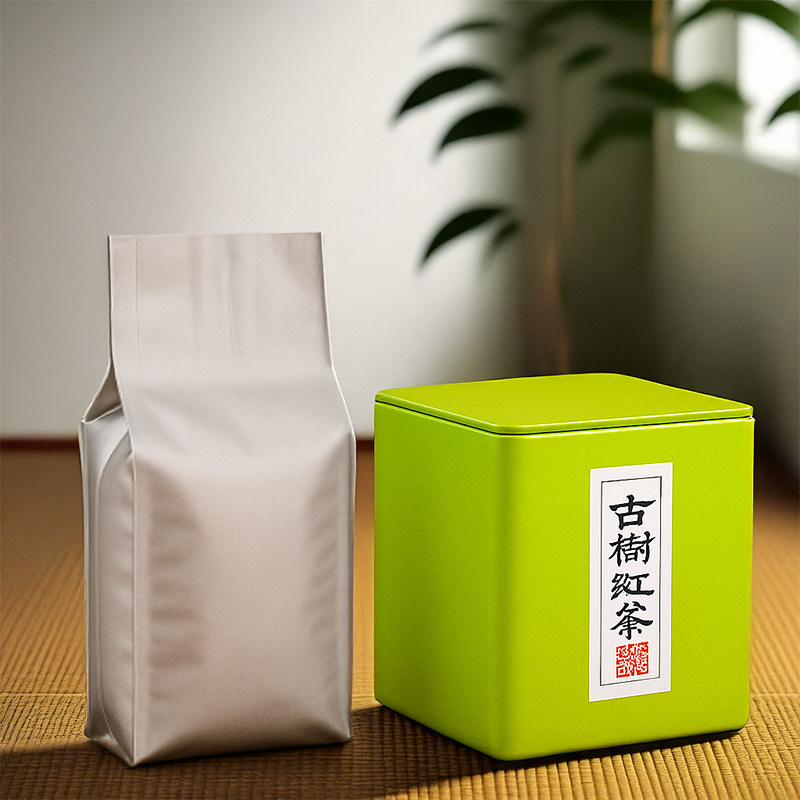 茶叶包装袋内袋铝箔袋方形加厚方底茶叶袋正方形85铁罐内膜袋半斤,淘宝优惠券,粉丝福利购,淘宝优惠卷