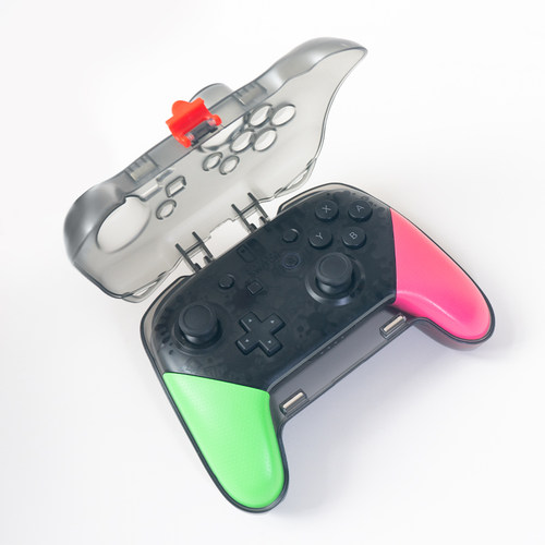 阿吉托摩Switch pro手柄保护壳ns2 pro原装手柄收纳盒壳PS5保护套 - 图0