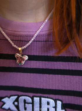 匡舟本色韩国ins水晶锁骨链