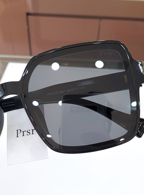 帕莎太阳镜女方框大脸显瘦时尚近视墨镜黑框遮阳镜防紫外线1033