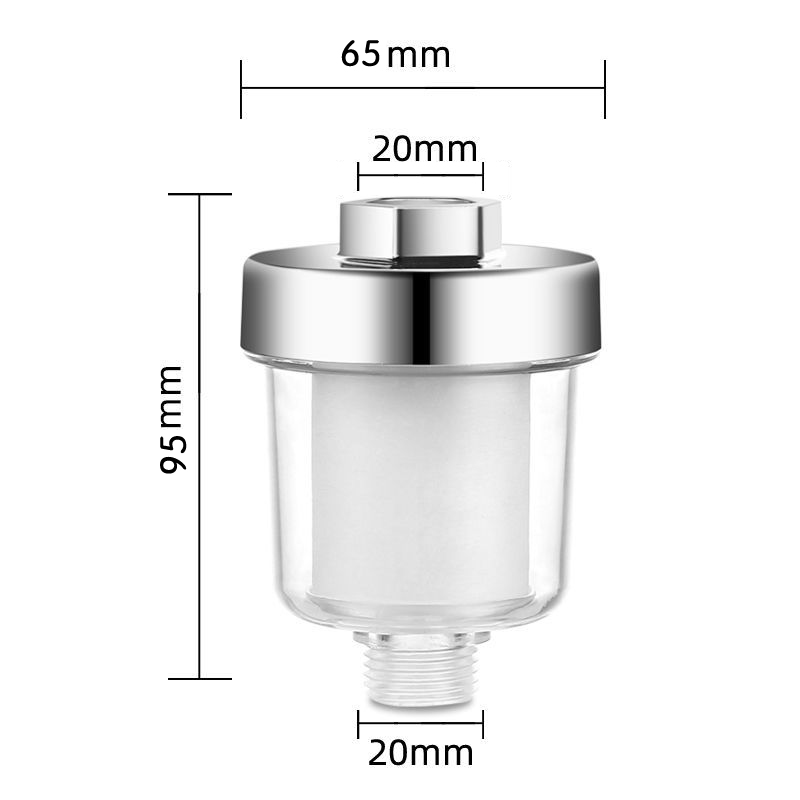 洗澡热水器前置pp滤芯过滤器淋浴花洒喷头净化净水器冲凉沐浴家用 - 图1