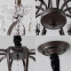 French retro crystal chandelier for living room, bedroom and dining room