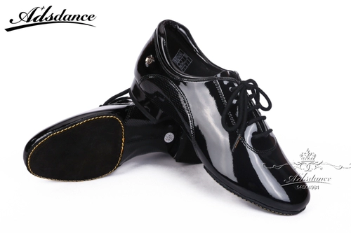 Подлинный Adsdance Moder's Modern Dance Shoes National Modern Modern Moder Male 2 4012 Импортированные патентные кожаные танцевальные туфли