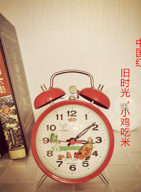 机芯中国风小鸡啄米打铃懒人