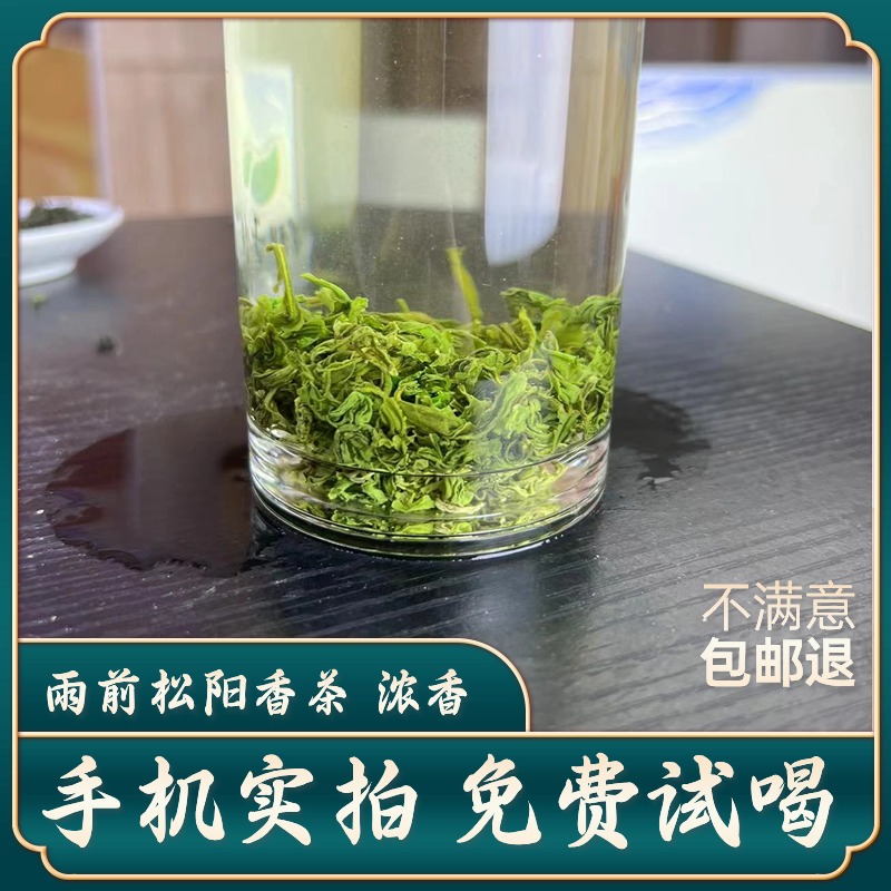 2024新茶雨前特级高山云雾绿茶松阳香茶500g茶叶浓香板栗香 - 图2