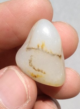 新疆原石吊坠天然手串白玉籽料