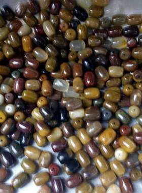 纯天然黑龙江玛瑙碧玉珠子手链