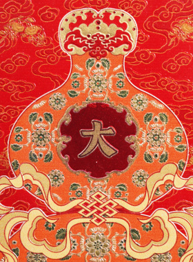 景德镇《平安大吉》银瓷双面板画