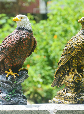 仿真老鹰庭院别墅家居园林田园