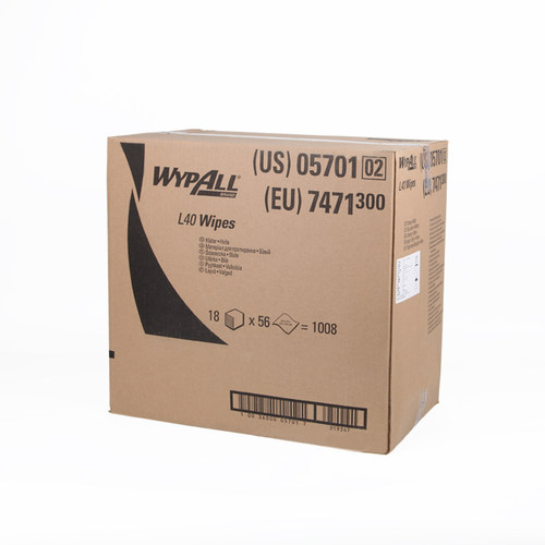 金佰利05701工业擦拭纸 WYPALL*L40折叠吸油吸水无纺布无尘纸包邮 - 图0