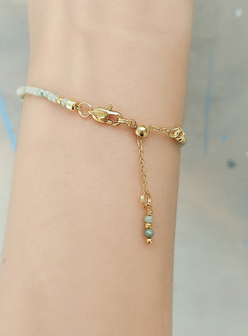 低调翡翠茗树奇遇玻璃珠原创