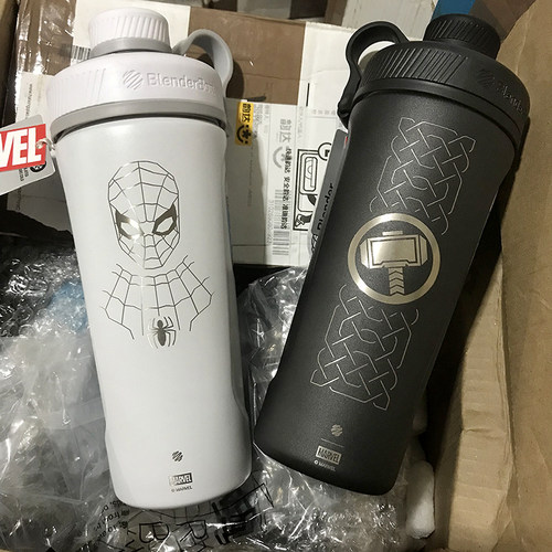 美国BlenderBottle蛋白粉摇摇杯不锈钢保温冷运动水杯26oz限量版 - 图1