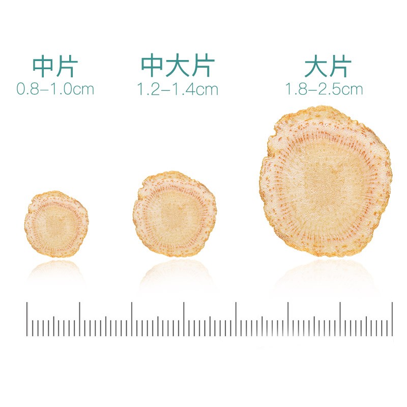 长白山西洋参片 6年根花旗参片西洋参切片含片泡水西洋人参片礼盒 - 图2