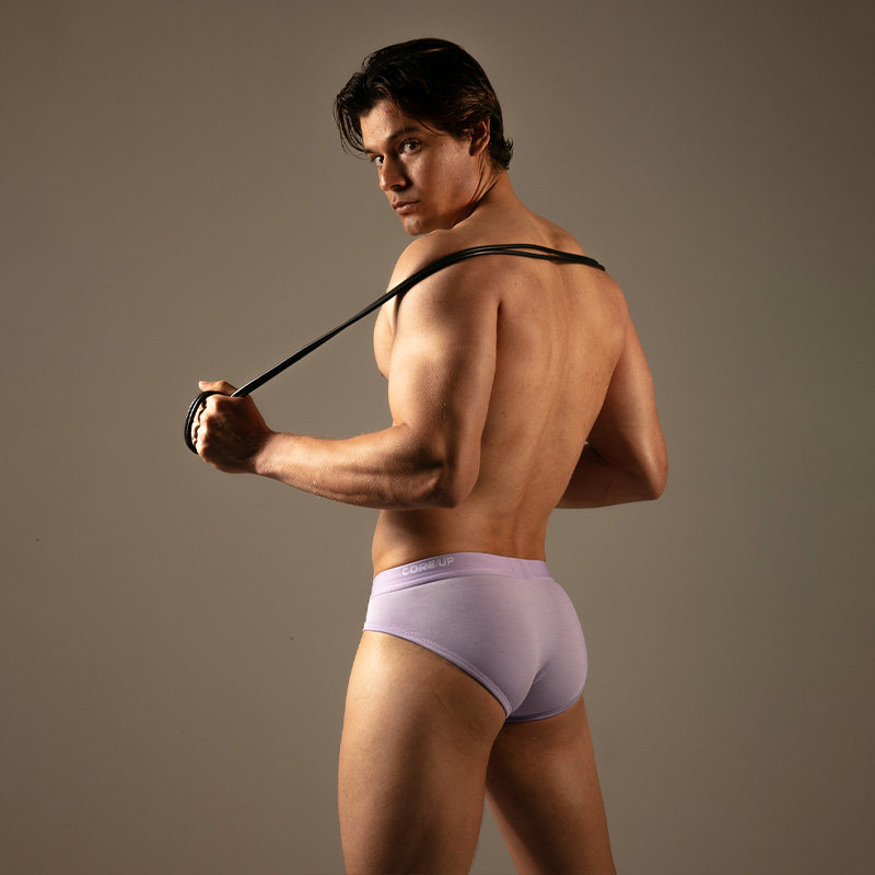 COREUP 性感男士三角内裤莫代尔高弹透气U凸大囊袋运动白色 1301,淘宝优惠券,粉丝福利购,淘宝优惠卷