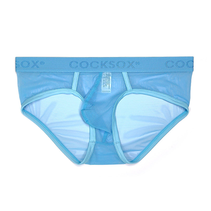 COCKSOX 性感细纱网透视男士三角内裤高弹透气U凸立体大囊袋 CX76,淘宝优惠券,粉丝福利购,淘宝优惠卷