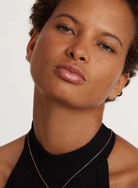 西班牙百搭优雅气质个性锁骨链