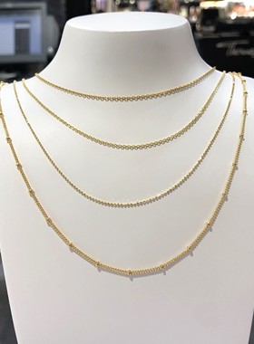 欧洲轻奢agatha瑷嘉莎女纯银项链