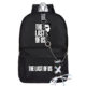 The Last of US straps and schoolbags for street men and women black new printed fashion chain double