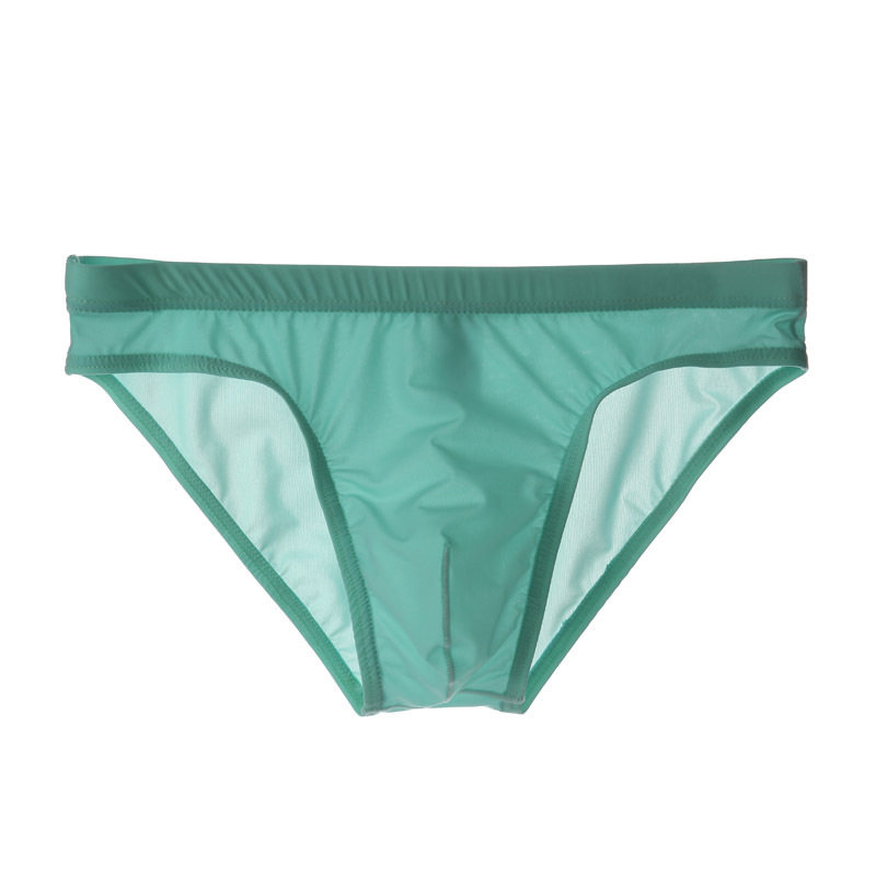 君也男士冰丝透明内裤低腰性感三角裤透气夏季U凸潮男青年短裤头,淘宝优惠券,粉丝福利购,淘宝优惠卷